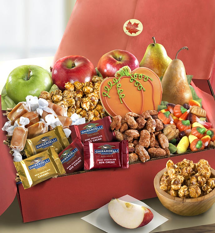 Autumn Harvest Fruit & Sweets Box